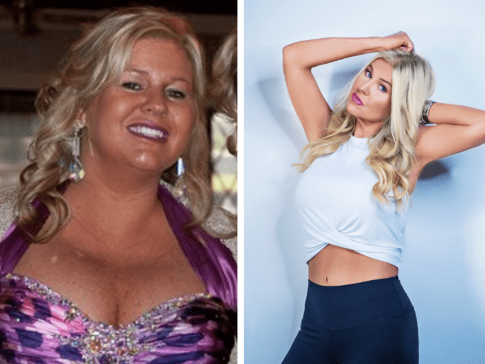 Heather Burnett before and after keto weight loss success